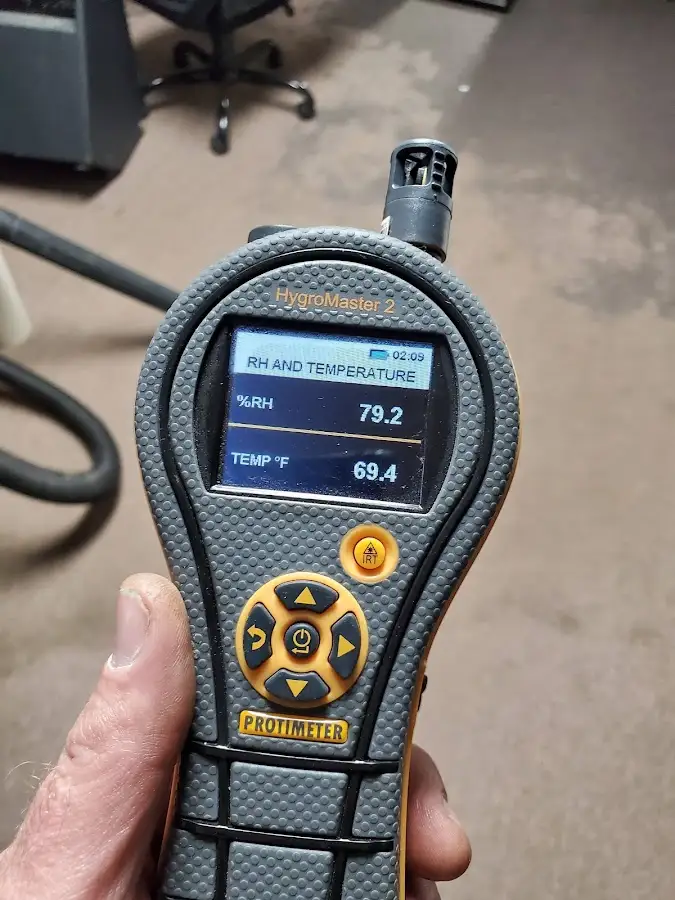 Moisture meter humidity assessment for Fire & Smoke Damage Restoration in Springdale